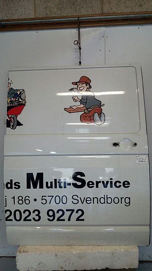 Skydedør - højre VW TRANSPORTER Mk V Box (7HA, 7HH, 7EA, 7EH)