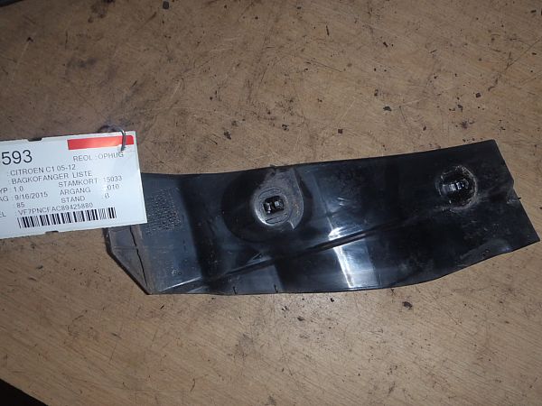 Stoßstange hinten Deckleiste CITROËN C1 (PM_, PN_)