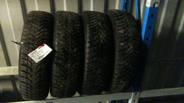 Fælge stål med dæk VW LUPO (6X1, 6E1)
