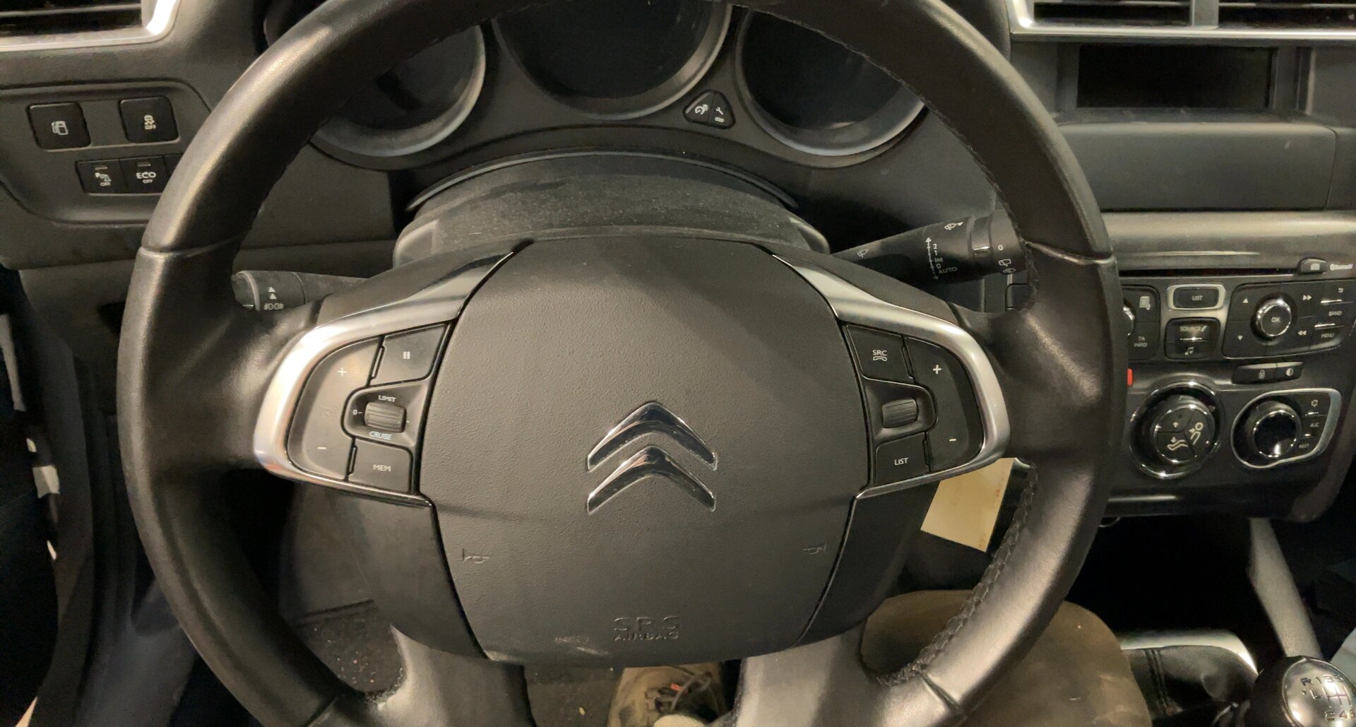 Airbag De Volant Pour Citroën C4 1.4 Essence - Réf. 96471578ZD - Occasion (état Correct, Fonctionnel)