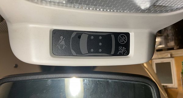 Airbag kontrol lampe PEUGEOT 308 SW I (4E_, 4H_)