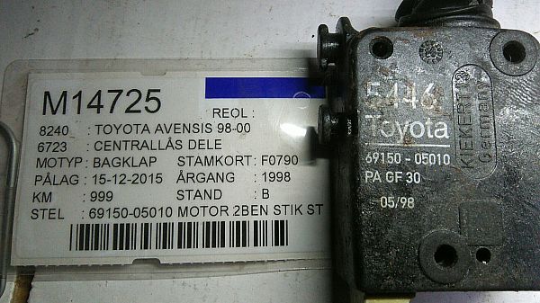 fermeture centraliser pièces détachées TOYOTA AVENSIS Estate (_T22_)