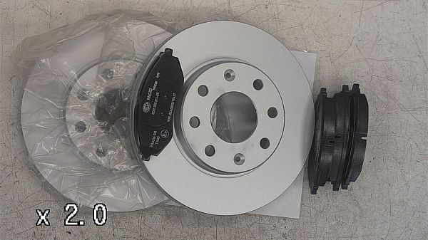 Brake disc CHEVROLET AVEO / KALOS Hatchback (T200)