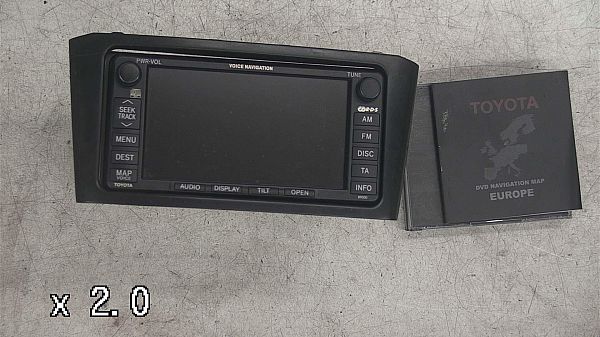 Gps/navigationsdele TOYOTA AVENSIS Estate (_T25_)