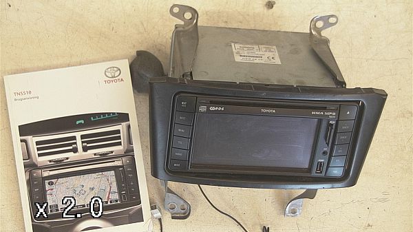 Gps/navigationsdele TOYOTA AVENSIS Estate (_T25_)