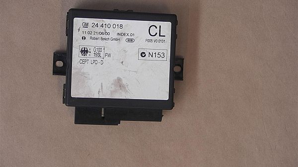 Central locking control unit OPEL ASTRA G Coupe (T98)