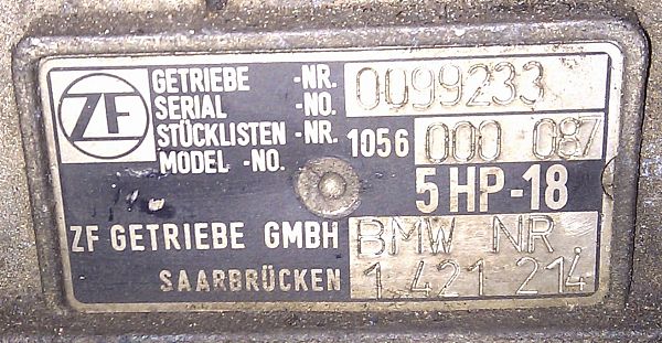 Getriebe Automatik BMW
