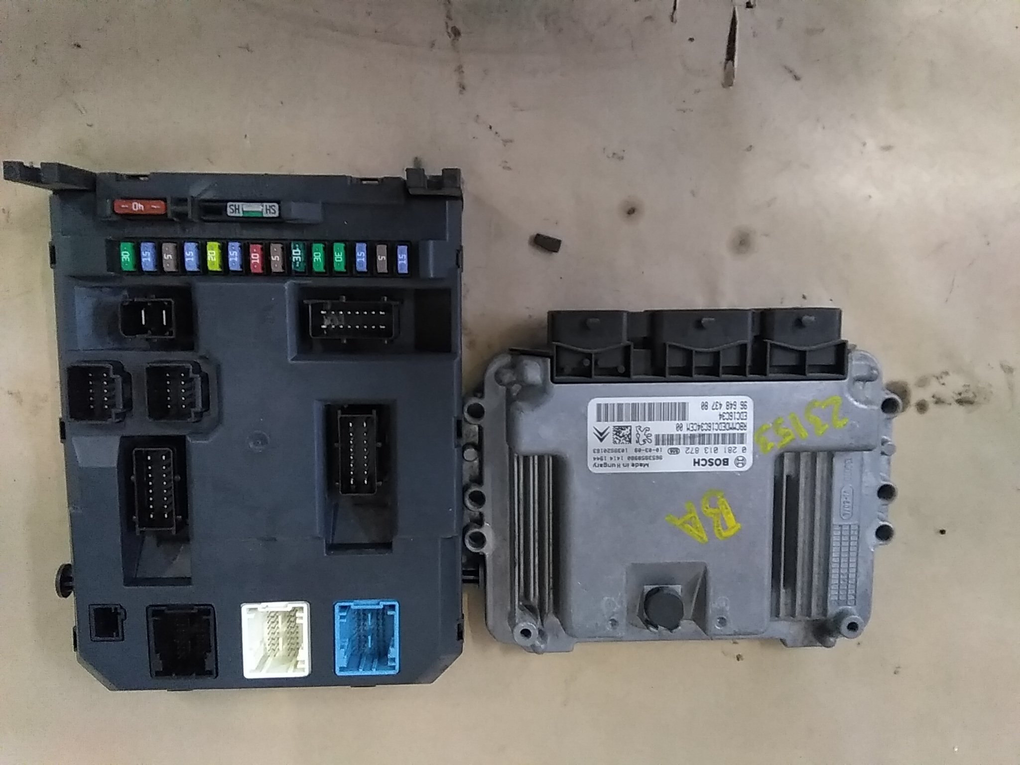 Peugeot 207 SW (WK_) Immobilizer 16 776 604 80