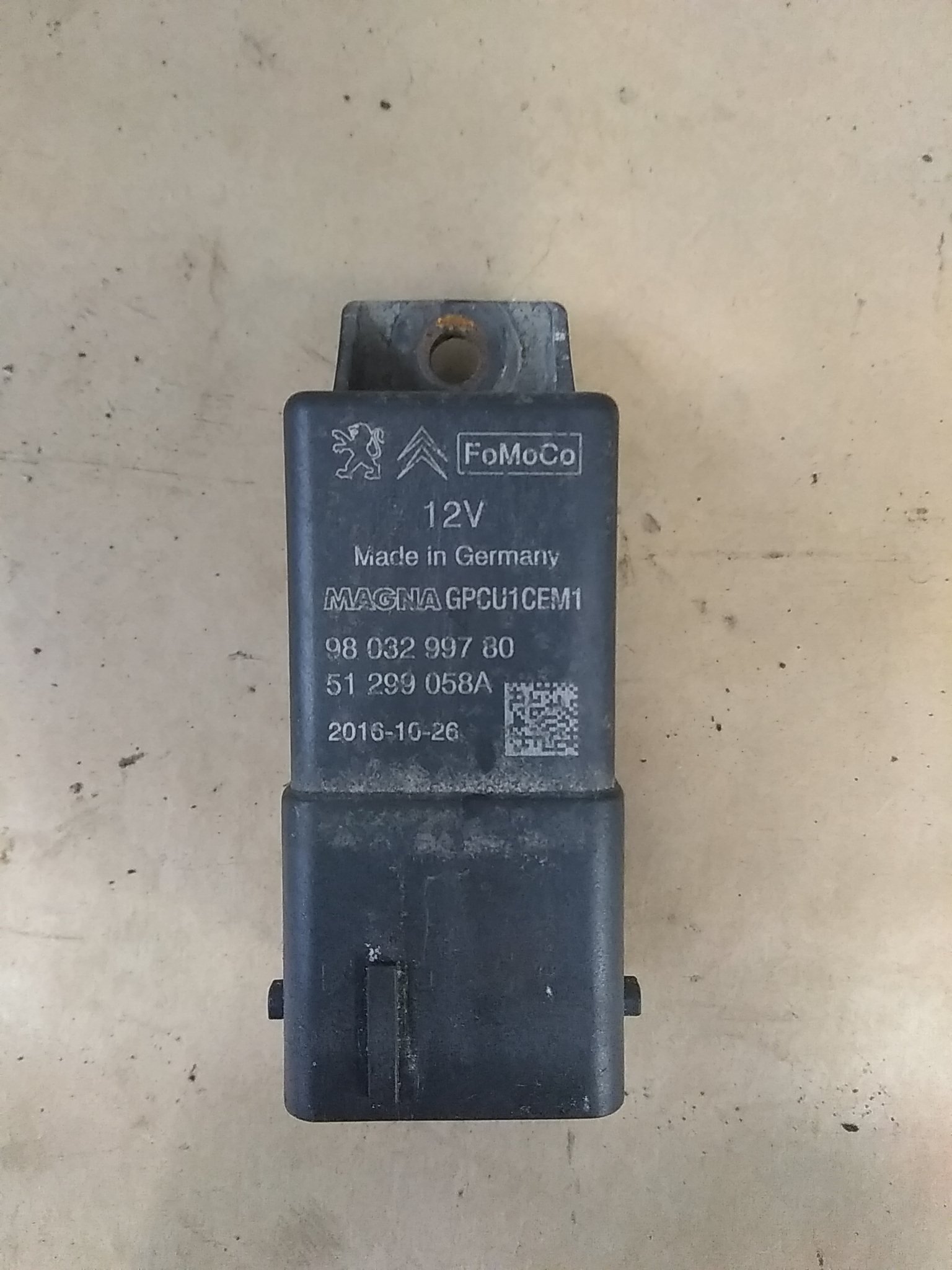 Boîtier De Préchauffage Pour Peugeot/Citroën 2008 Phase 2 - Réf. 9803299780, Occasion