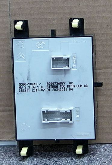 Varmeapparat panel(regulering) CITROËN C1 II (PA_, PS_)