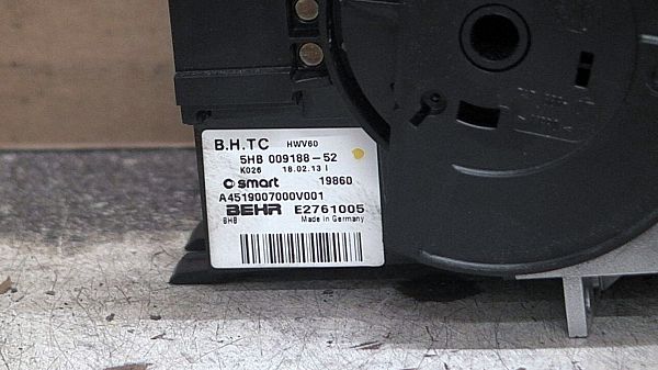 Heat - regulator SMART FORTWO Coupe (451)