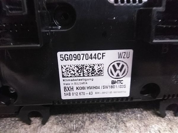 Heizungsschalter VW GOLF VII (5G1, BQ1, BE1, BE2)
