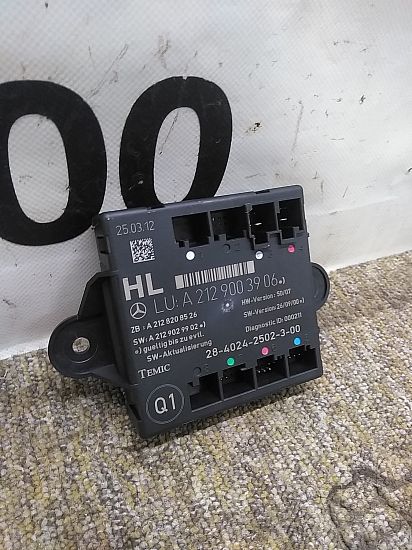 Relais centrale deurvergrendeling MERCEDES-BENZ C-CLASS (W204)