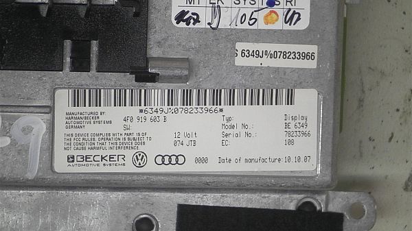Multiskærm / display AUDI A6 Avant (4F5, C6)