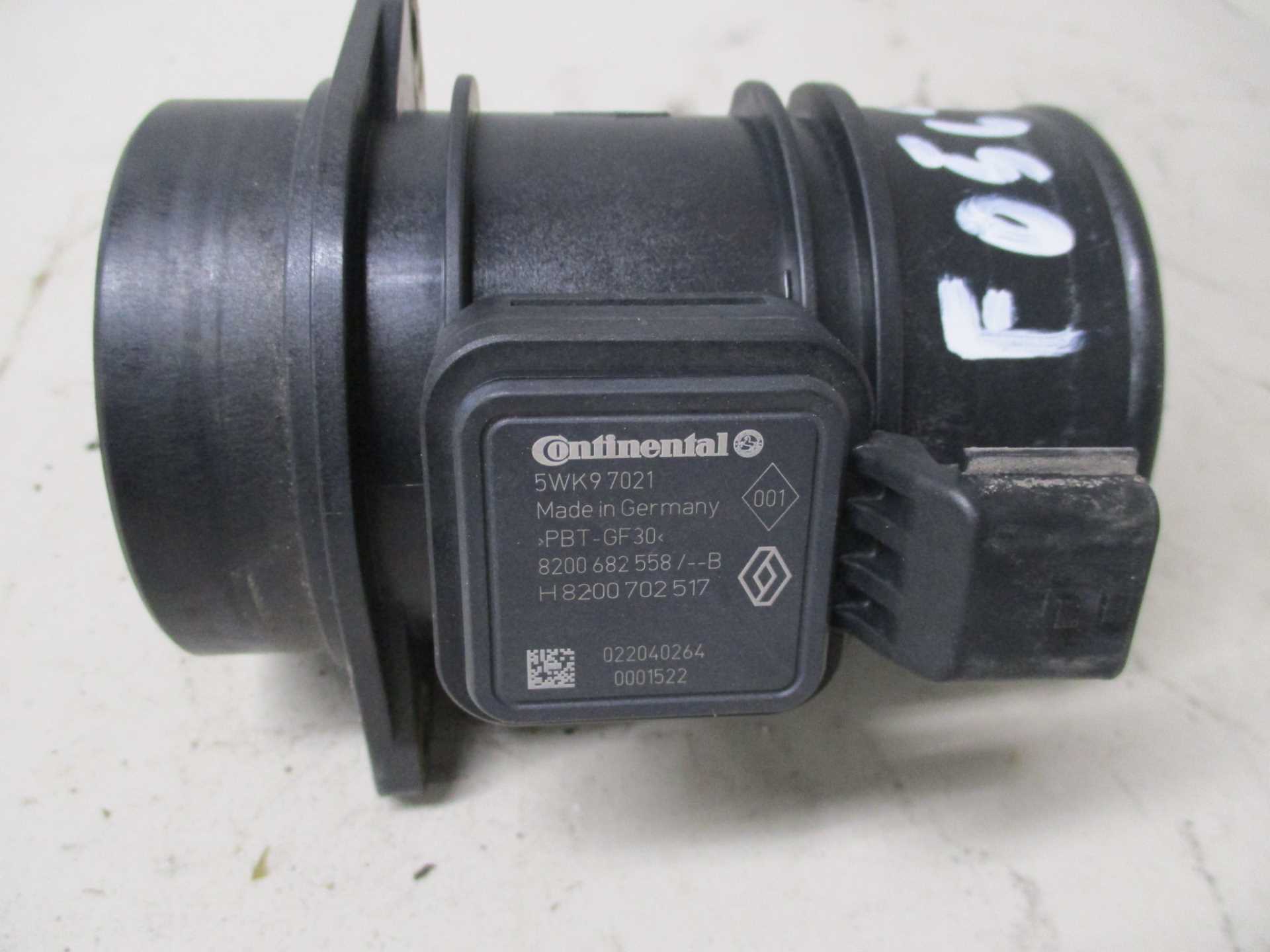 Débitmètre D'air Continental Pour Renault Mégane 3 DCI - Références 8200682558 / 8200702517 - Occasion En état De Marche