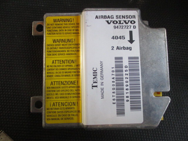Airbag-regeleenheid VOLVO V70   (875, 876)