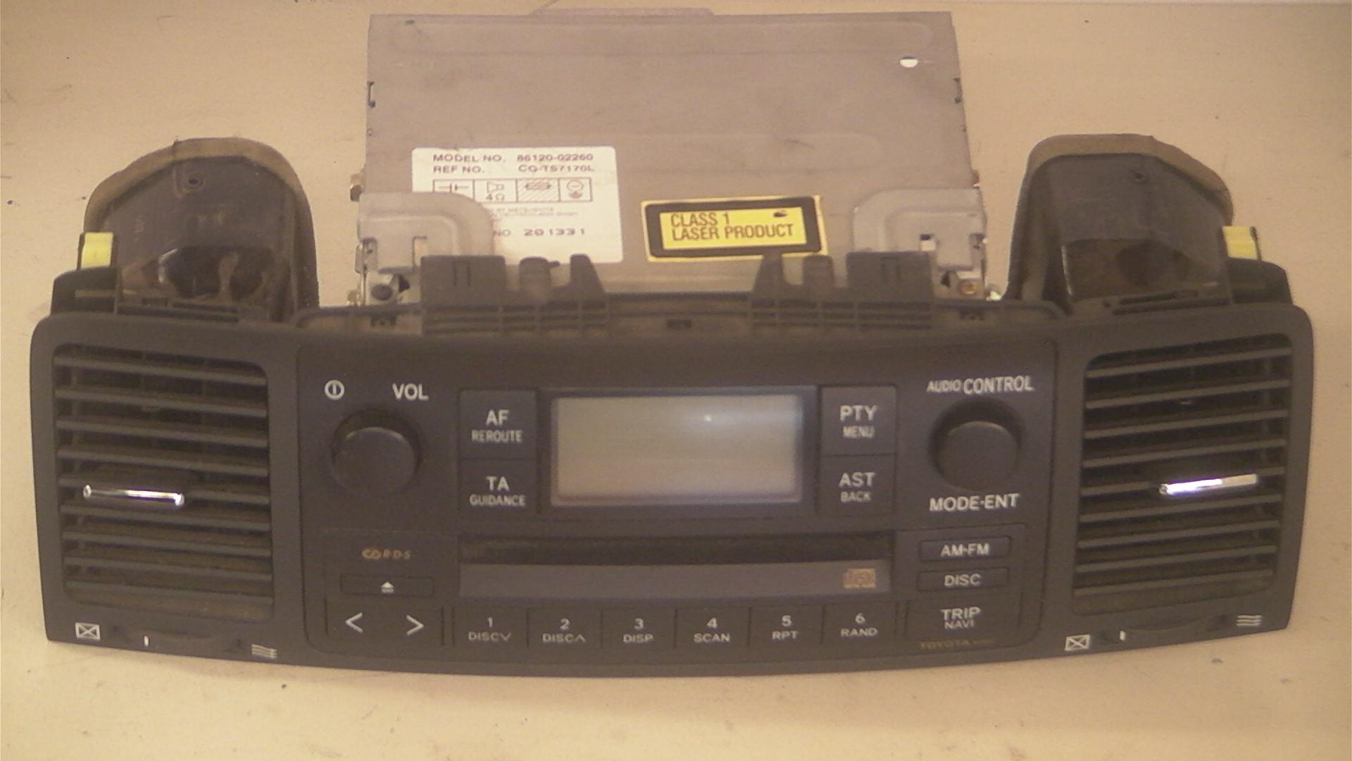 Toyota COROLLA (_E12_) Audio 86120-02260W58802