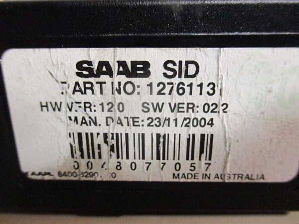 Multiskjerm / display SAAB 9-5 Estate (YS3E)