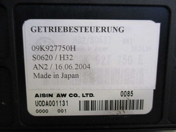 Steuergerät Automatikgetriebe VW TRANSPORTER Mk V Box (7HA, 7HH, 7EA, 7EH)