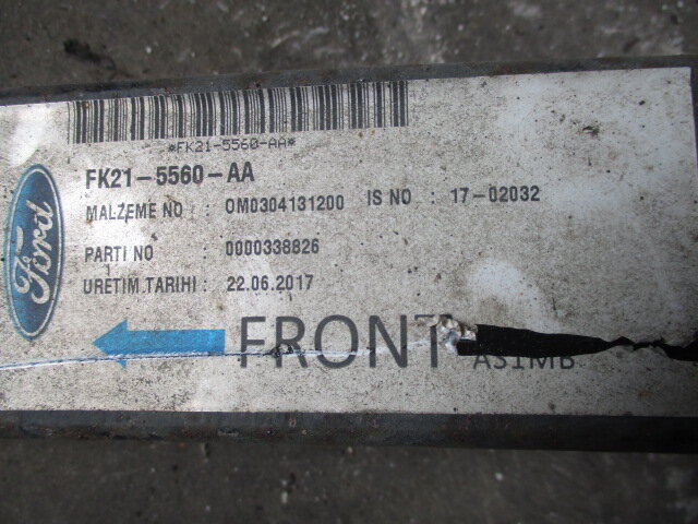 Blattfeder hinten FORD TRANSIT CUSTOM V362 Box (FY, FZ)