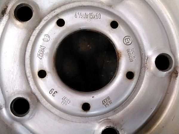Fælge stål med dæk FORD TRANSIT CUSTOM V362 Box (FY, FZ)