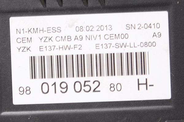Tachometer/Drehzahlmesser PEUGEOT 208 I (CA_, CC_)