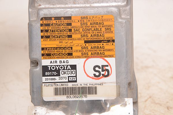 Airbag - eletricity box TOYOTA HILUX VIGO VII Pickup (_N1_, _N2_, _N3_)