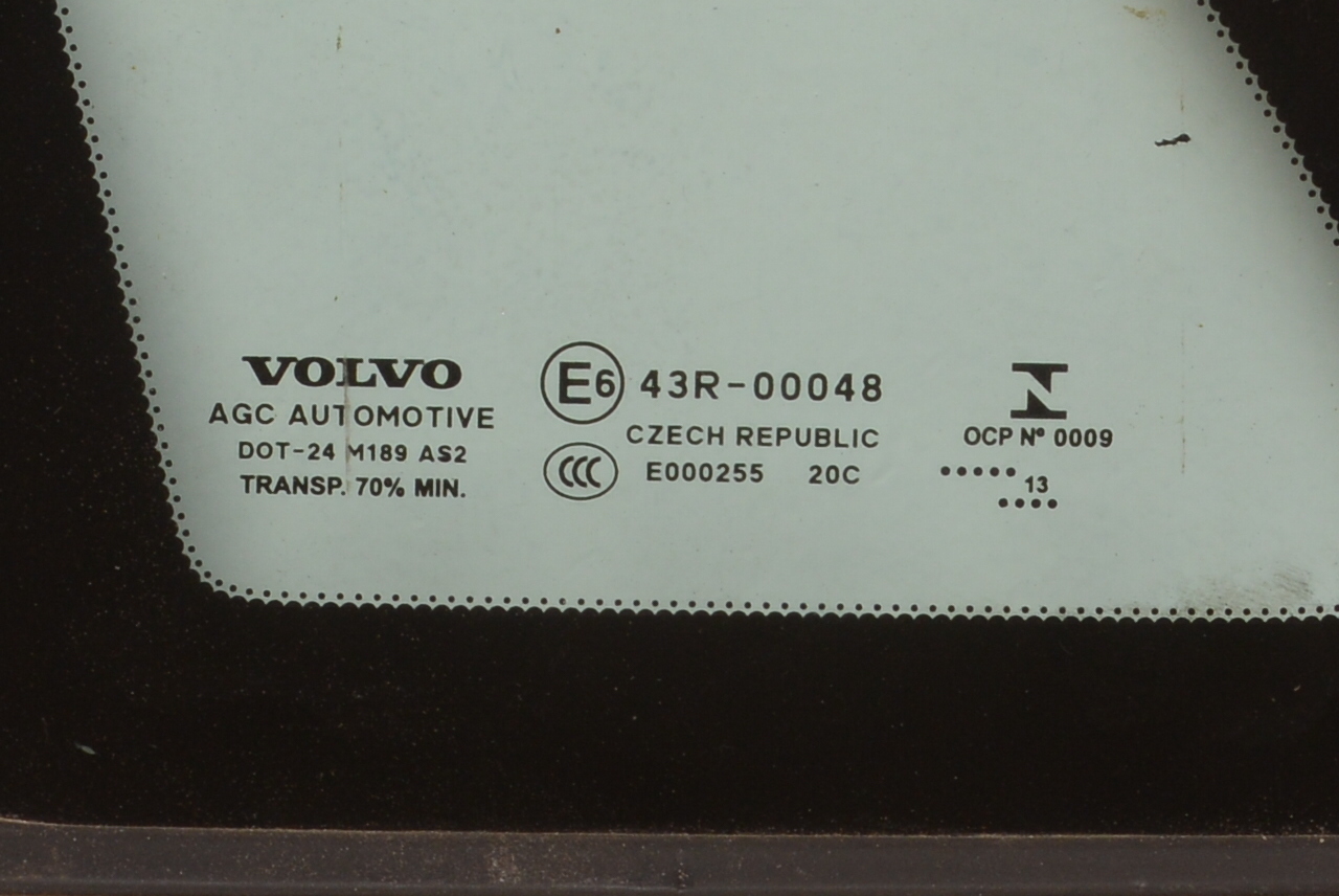 Volvo V40 Hatchback (525) Seitenscheibe hinten 43R-00048 - Autoparts24