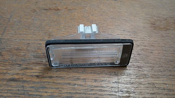 Number plate light for FIAT