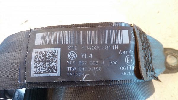Sikkerhedssele - bag VW