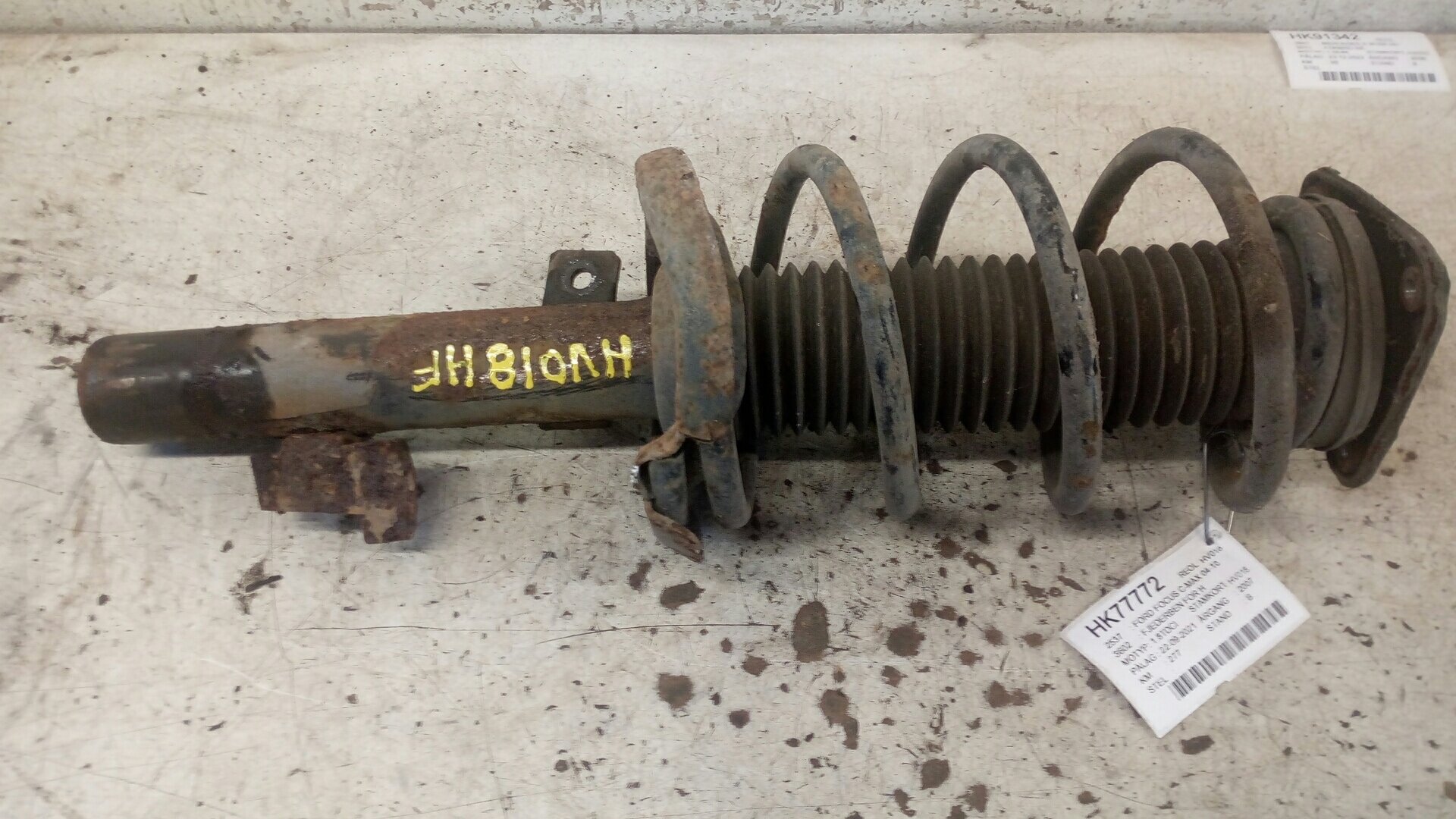 Frankberg 2x Ressorts à Gaz électrique Vérin Hayon Gauche Droite Compatibles Avec C