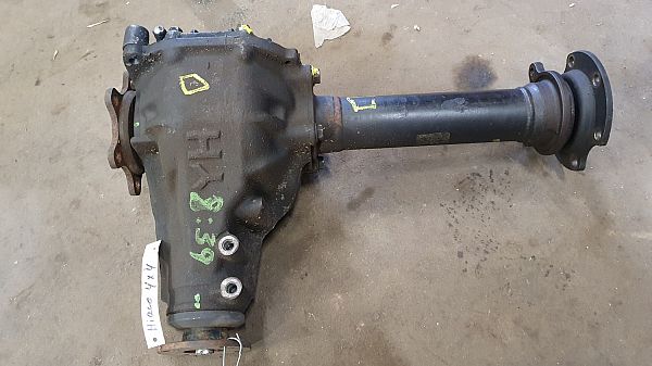 Front axle assembly complete 4wd  