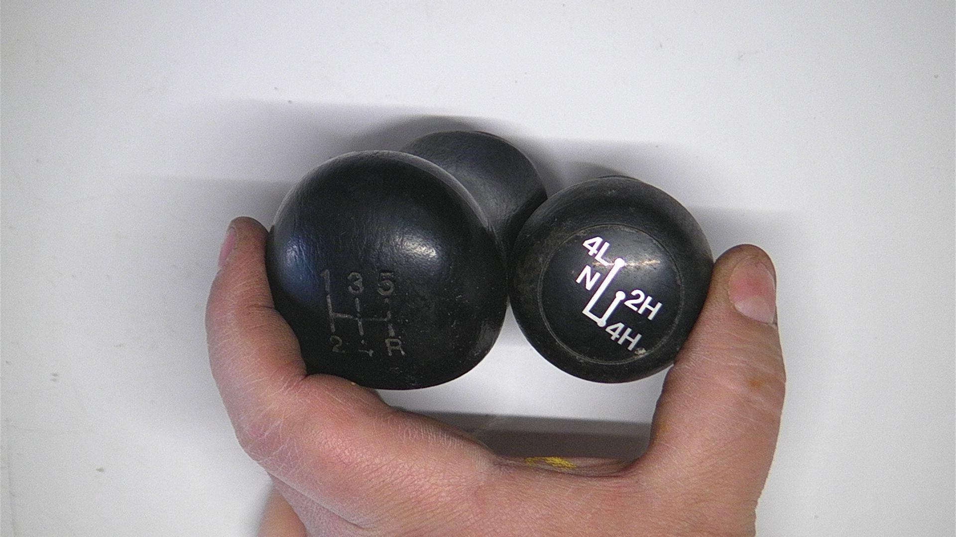 Mazda 3 - Versnellingspook, knop 3