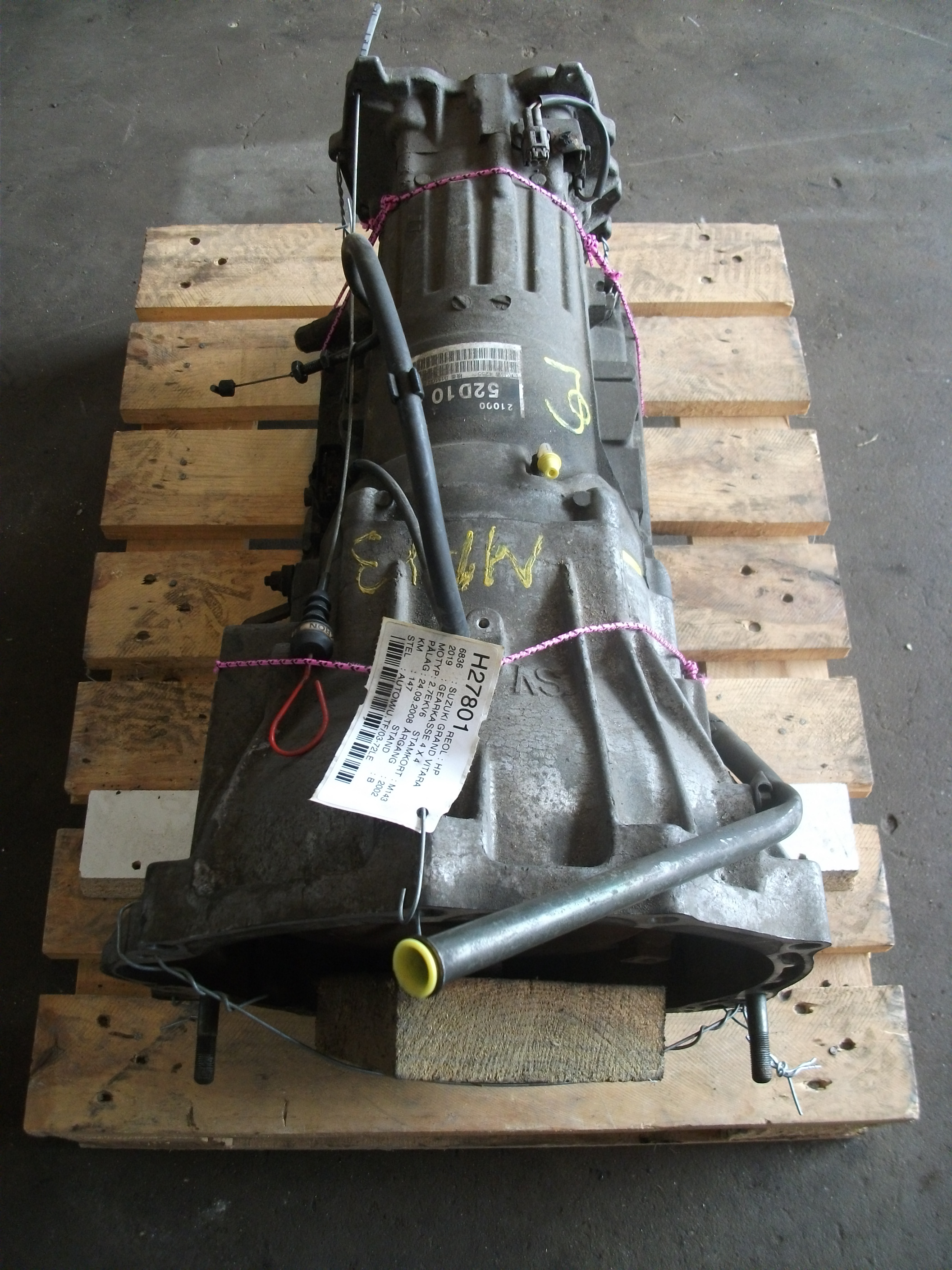 うどページ Suzuki GRAND VITARA I (FT, HT) Gear-box manual 21000-52D10