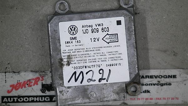 Airbag Boitier commande VW SHARAN (7M8, 7M9, 7M6)