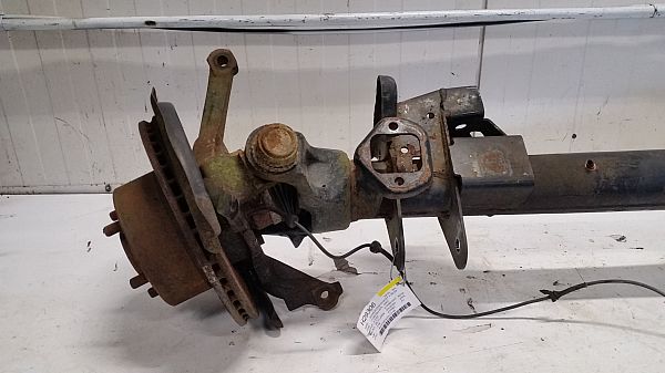 Front axle assembly complete 4wd  