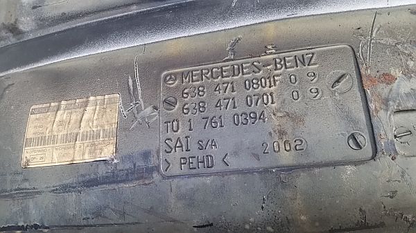Brandstoftank / Tank MERCEDES-BENZ VITO Box (638)