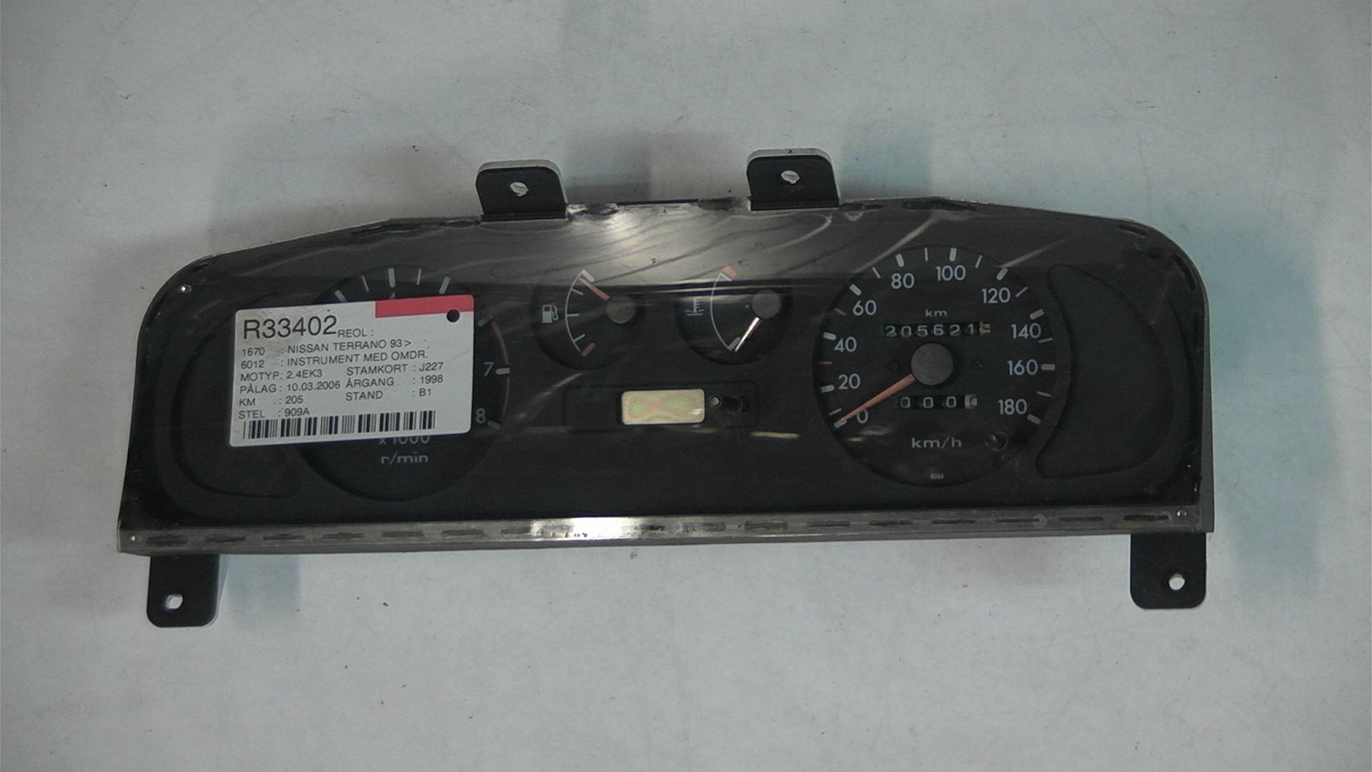 Nissan TERRANO II (R20) Tachometer/Drehzahlmesser 24811-0F011 - Autoparts24