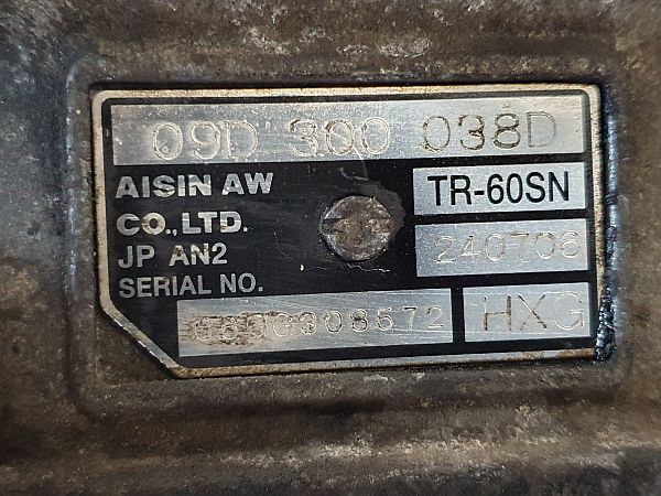 Boîte de vitesse manual AUDI Q7 (4LB)