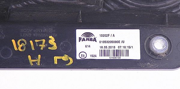 Rear light FIAT FIORINO Box Body/Estate (225_)