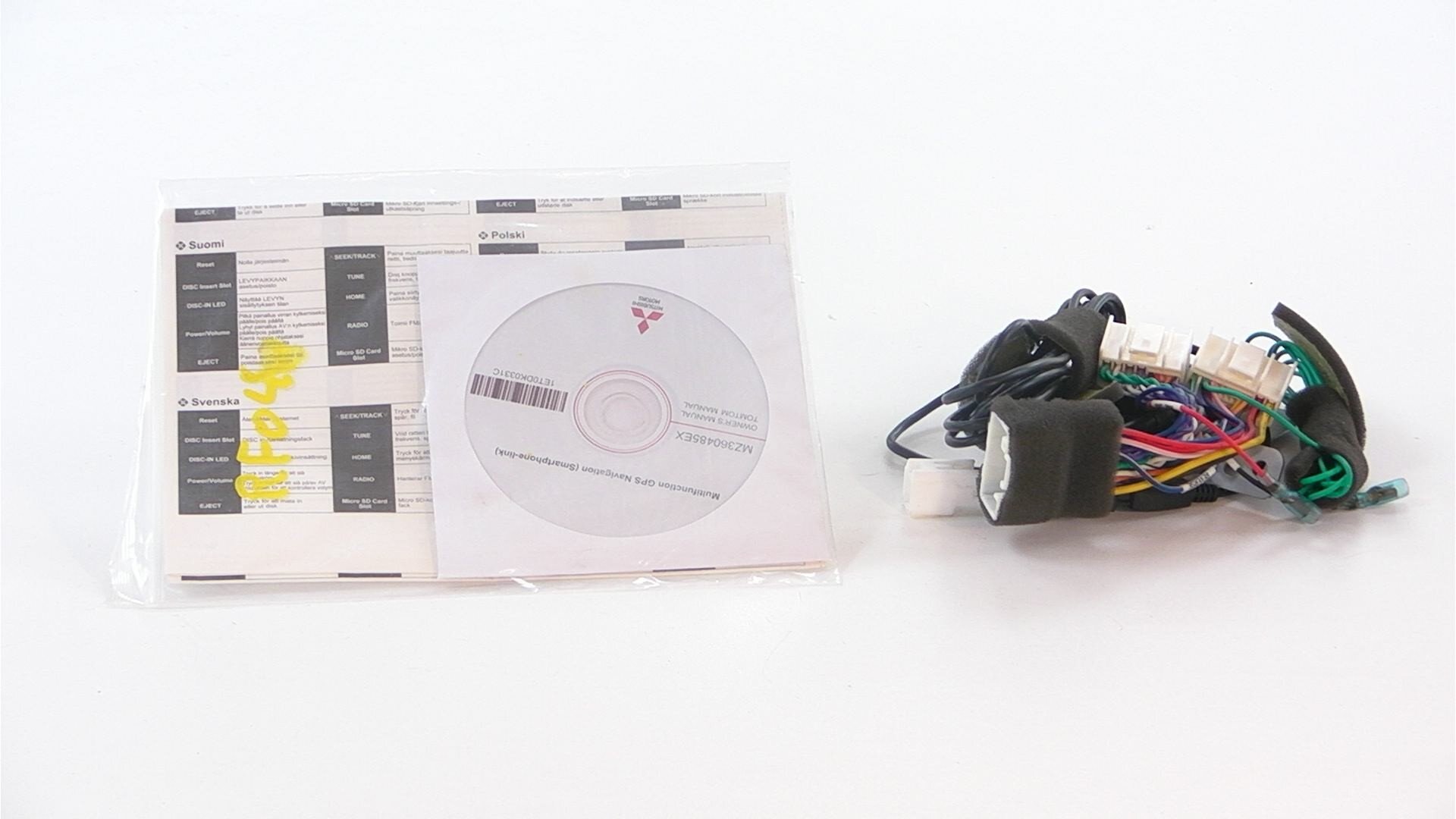 Mitsubishi MIRAGE / SPACE STAR Hatchback (A0_A) Navigation/parts
