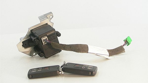 Ignition key card reader
