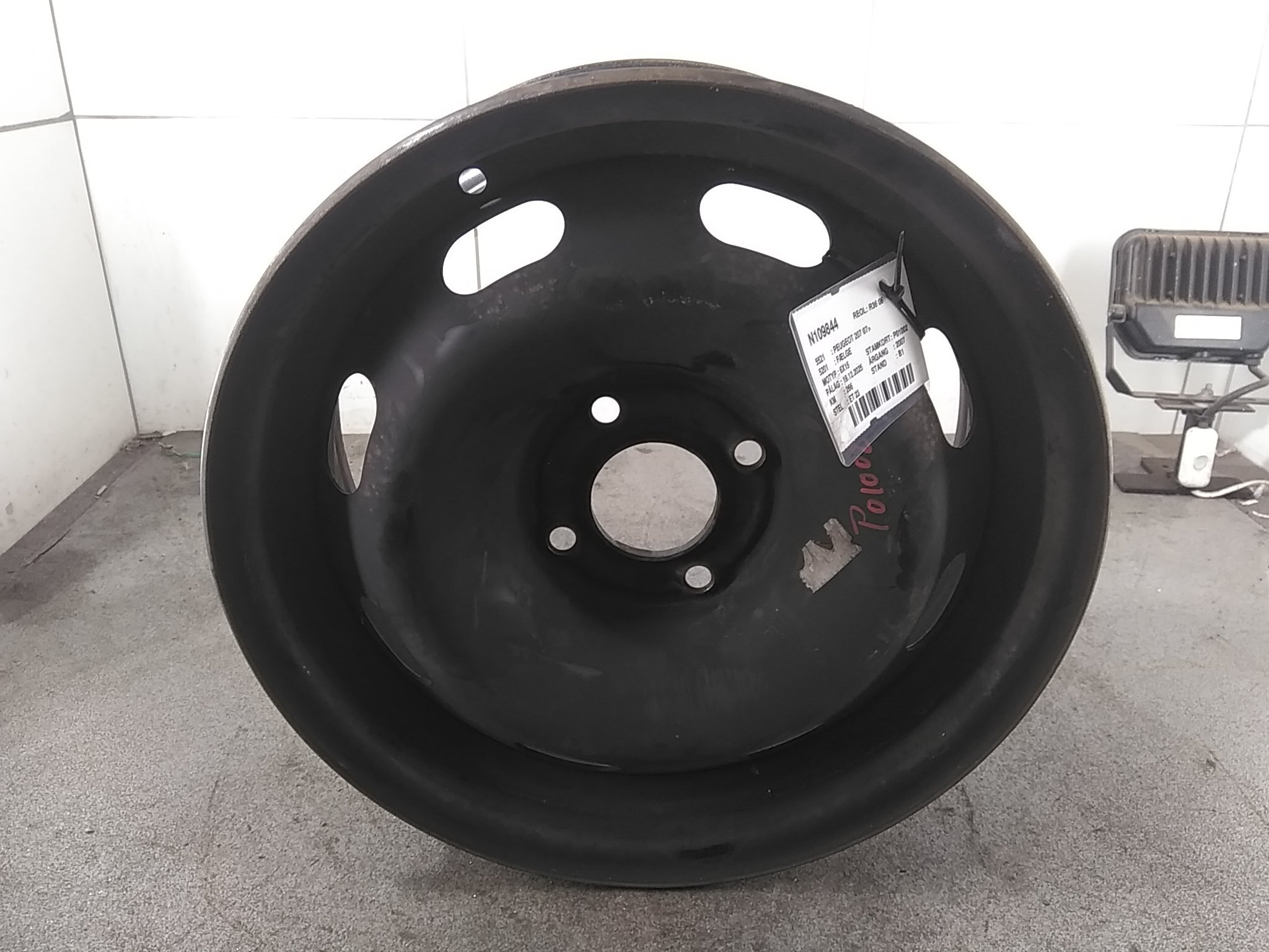 Peugeot 207 (WA_, WC_) Steel rim ET 23 - Autoparts24