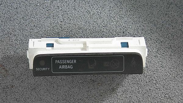 Airbag kontrol lampe TOYOTA VERSO (_R2_)