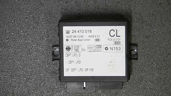 Central lock - relay OPEL ASTRA G Estate (T98)