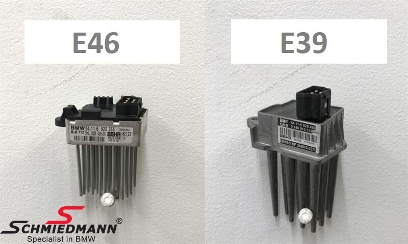 Heater blower resistor BMW 3 (E46)