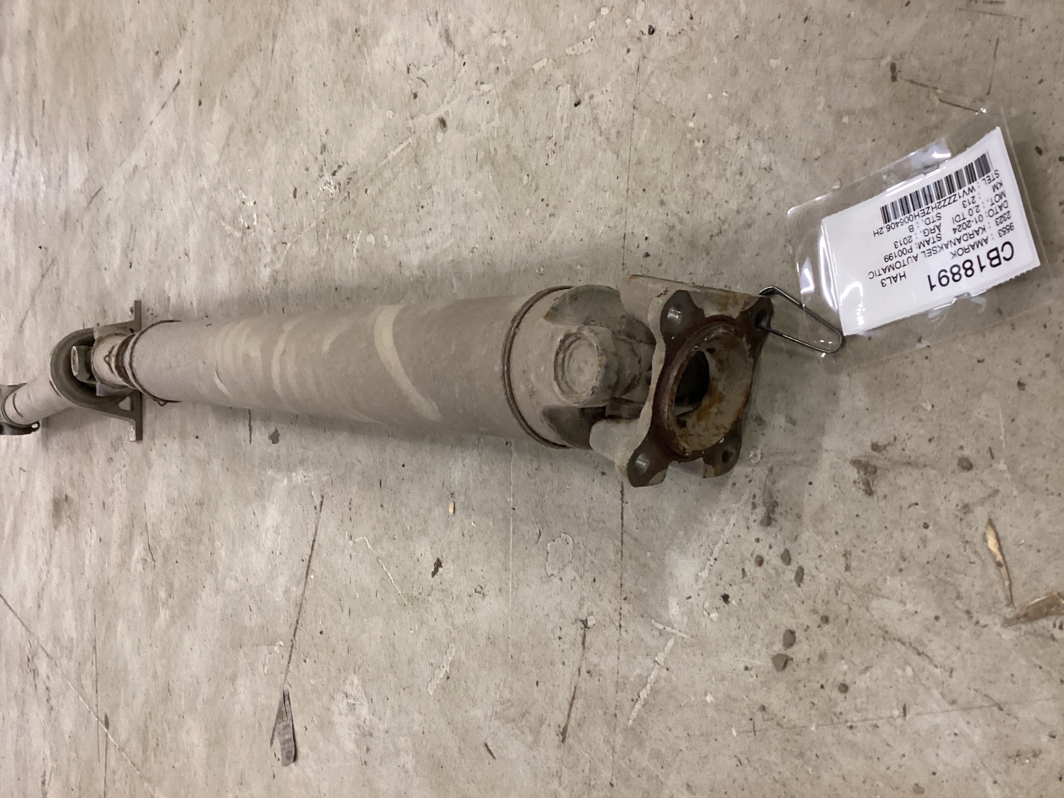 VW AMAROK (2HA, 2HB, S1B, S6B, S7A, S7B) Cardan 2H0 521 102 AP