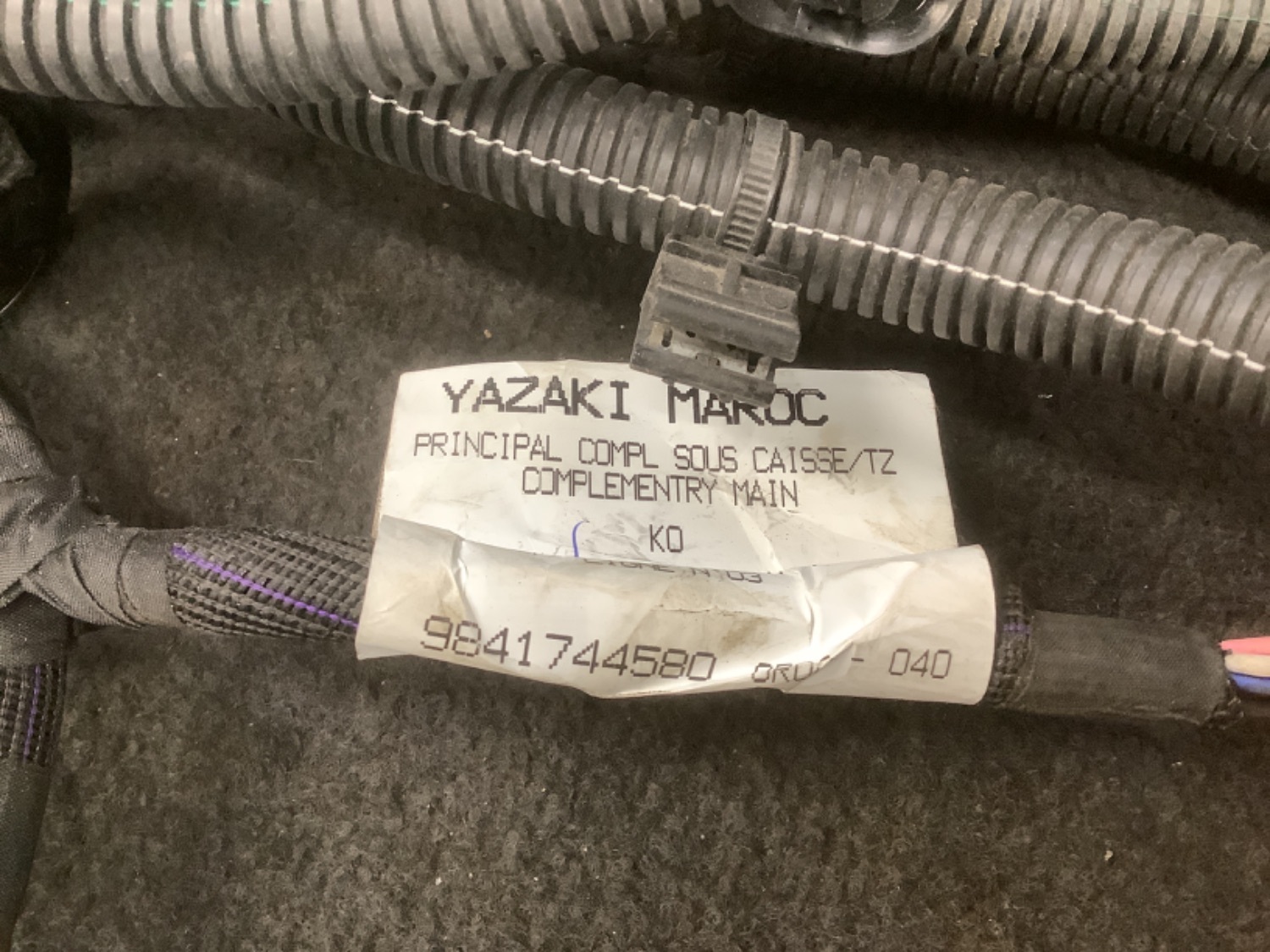 たくと Toyota Proace - Wiązka przewodów – kompletna Proace