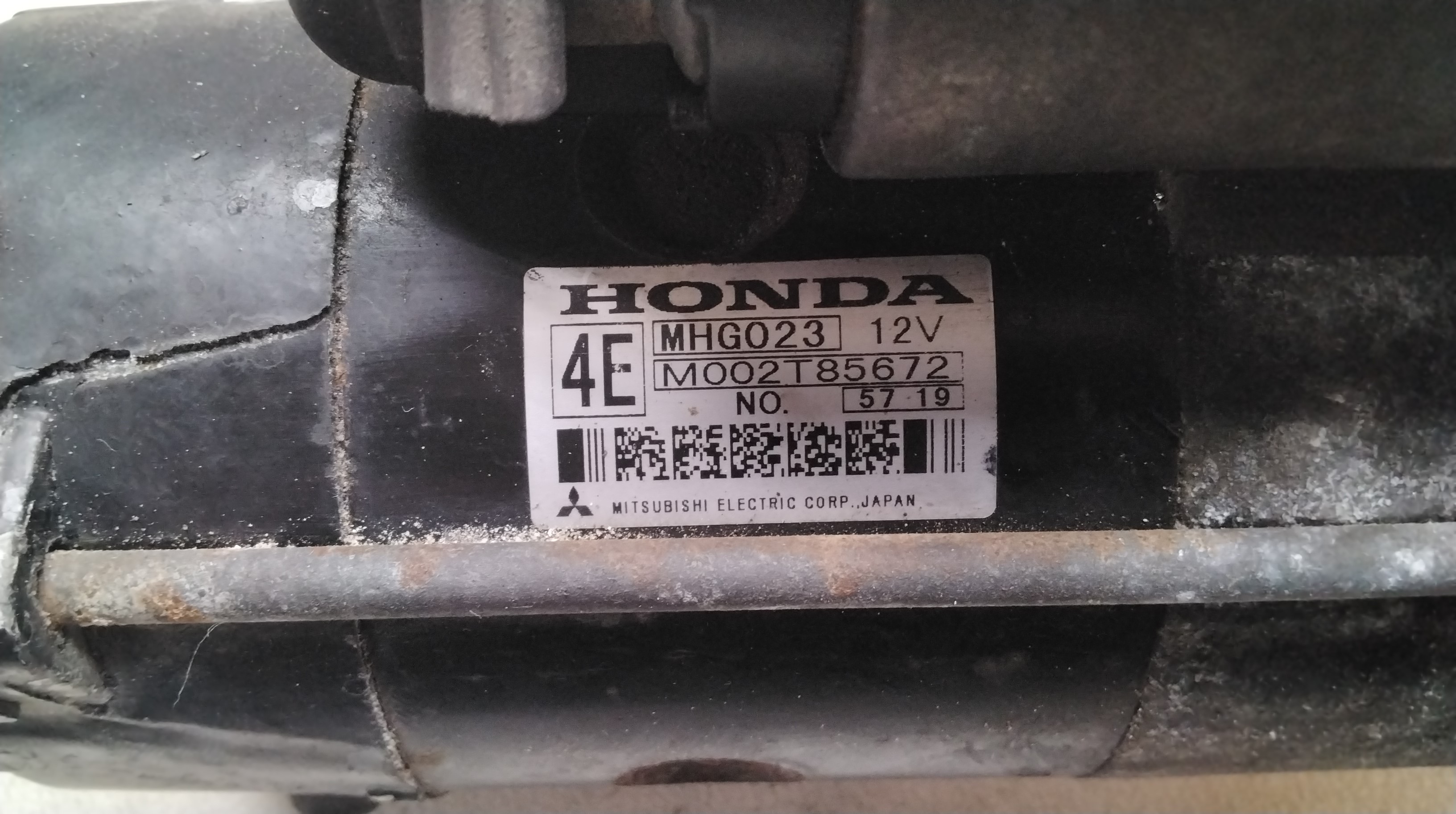 Démarreur Neuf Générique - Remplace M002T85671, M002T85672, 31200-RBD-E010M3, AHG023
