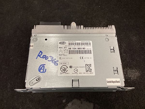 Gps/navigationsdele CITROËN C4 Grand Picasso II (DA_, DE_)